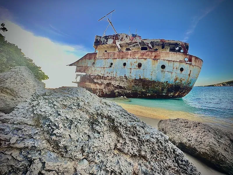 Shipwreck - Nature attraction in the Caribbean