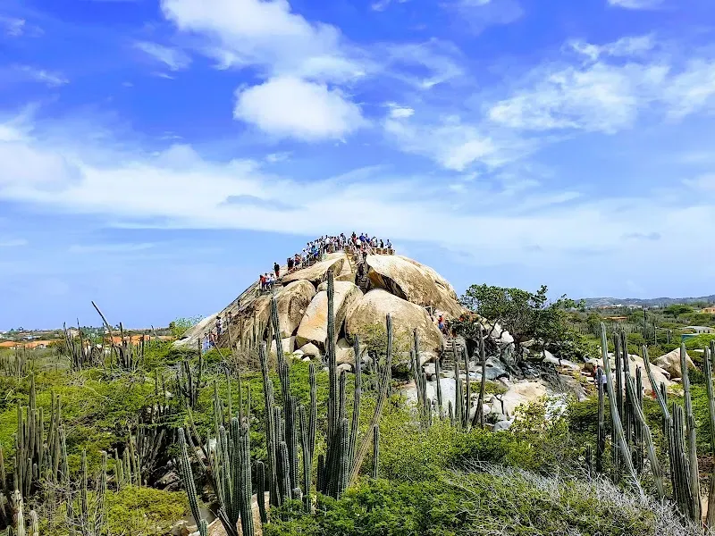 Casibari Rock Formations - Nature attraction in the Caribbean