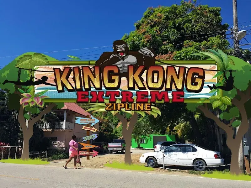 King Kong Extreme Zipline - Nature attraction in the Caribbean