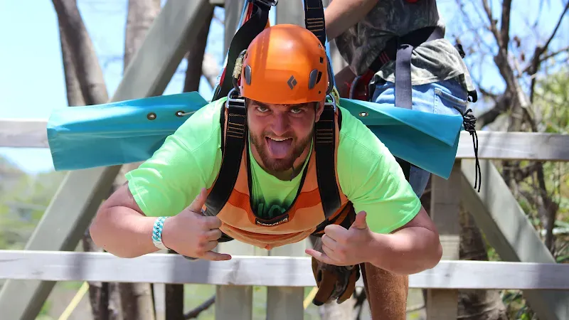 South Shore Canopy Zipline - Nature attraction in the Caribbean
