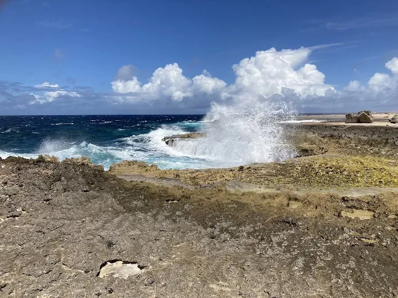 Blow Hole - Nature attraction in the Caribbean