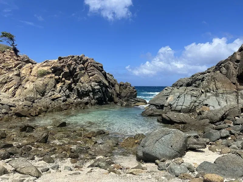 Bubbly Pool - Nature attraction in the Caribbean