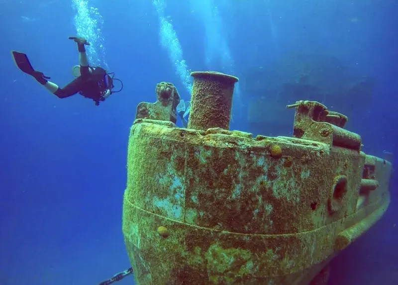 Kittiwake Shipwreck & Artificial Reef - Nature attraction in the Caribbean