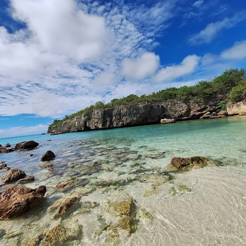 Daaibooi beach - Nature attraction in the Caribbean