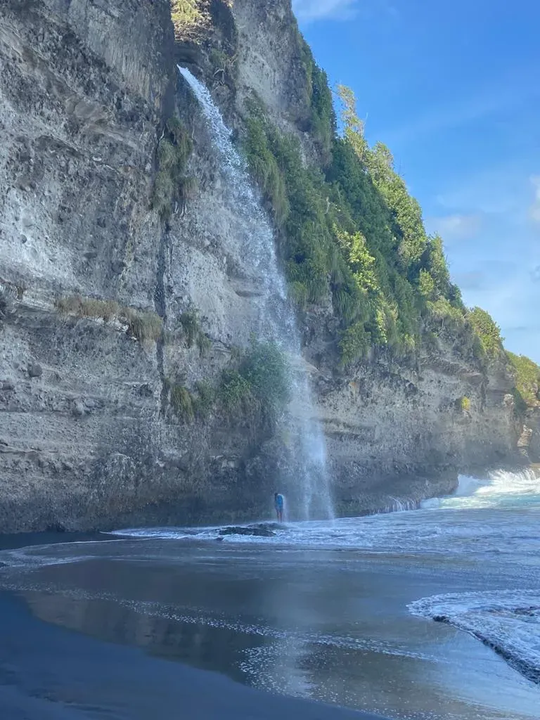 Wavine Cyrique Falls - Nature attraction in the Caribbean