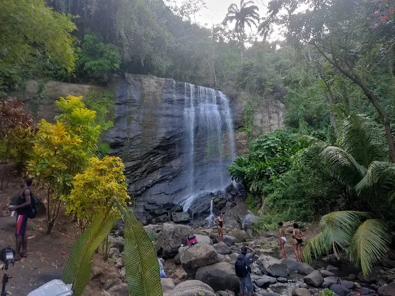 Mt Carmel Falls trailhead - Nature attraction in the Caribbean
