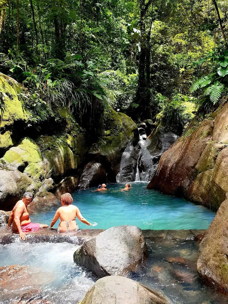 Cascades du Bassin Bleu - Nature attraction in the Caribbean