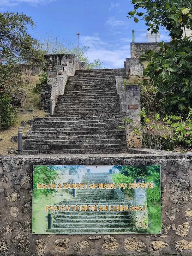 Les Marches Aux Esclaves - Nature attraction in the Caribbean
