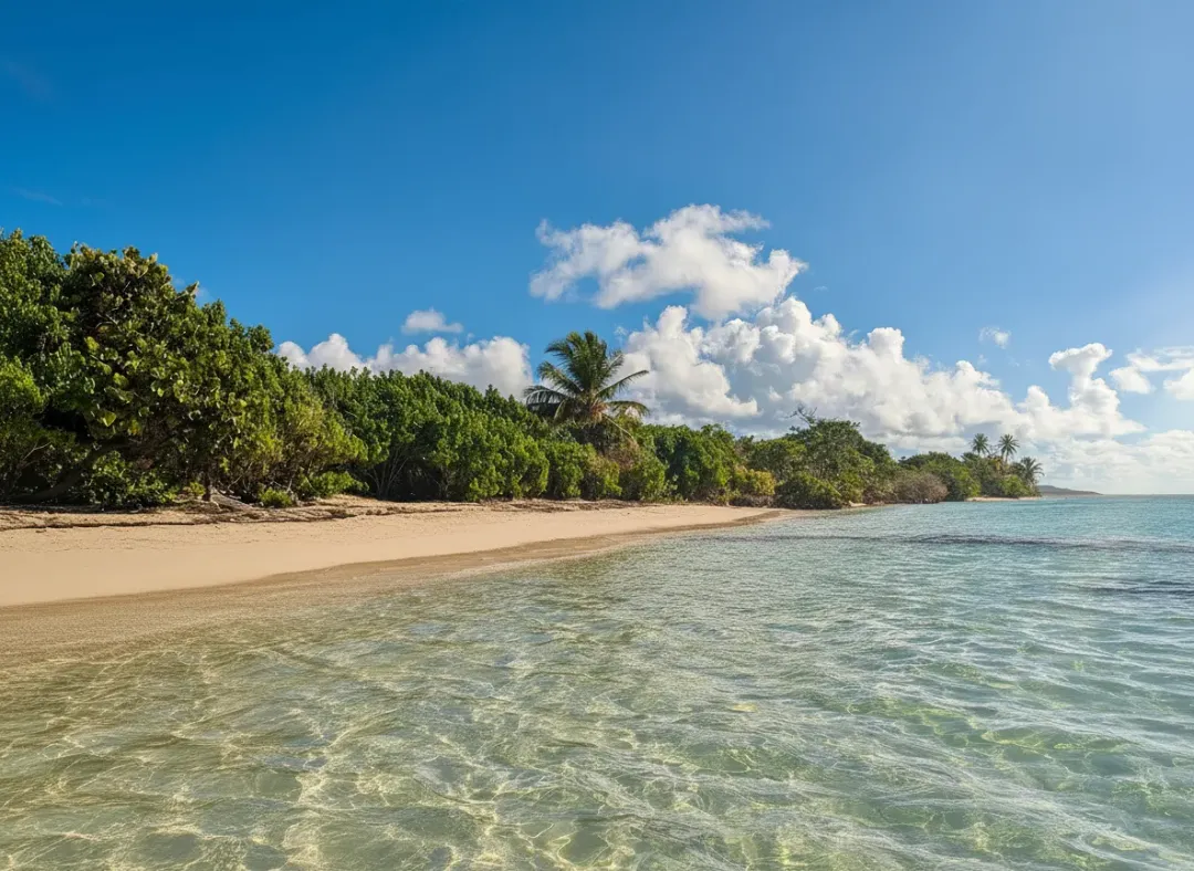Plage de la Caravelle - Beach attraction in the Caribbean