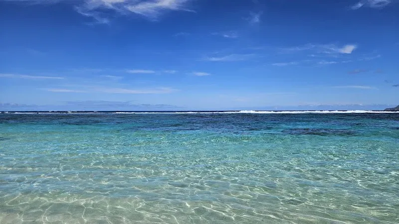 Plage grande anse des salines