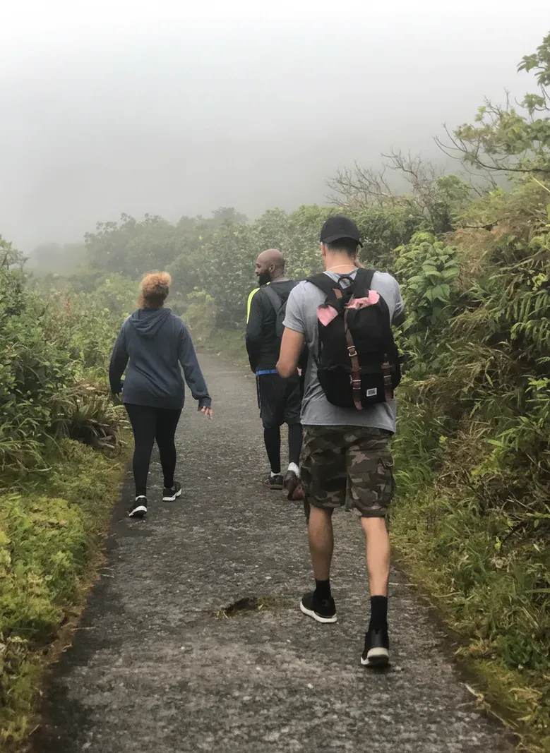 La Soufrière - Volcano attraction in the Caribbean