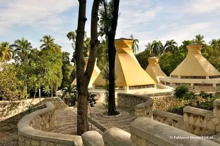 In Martissant Park - Nature attraction in the Caribbean