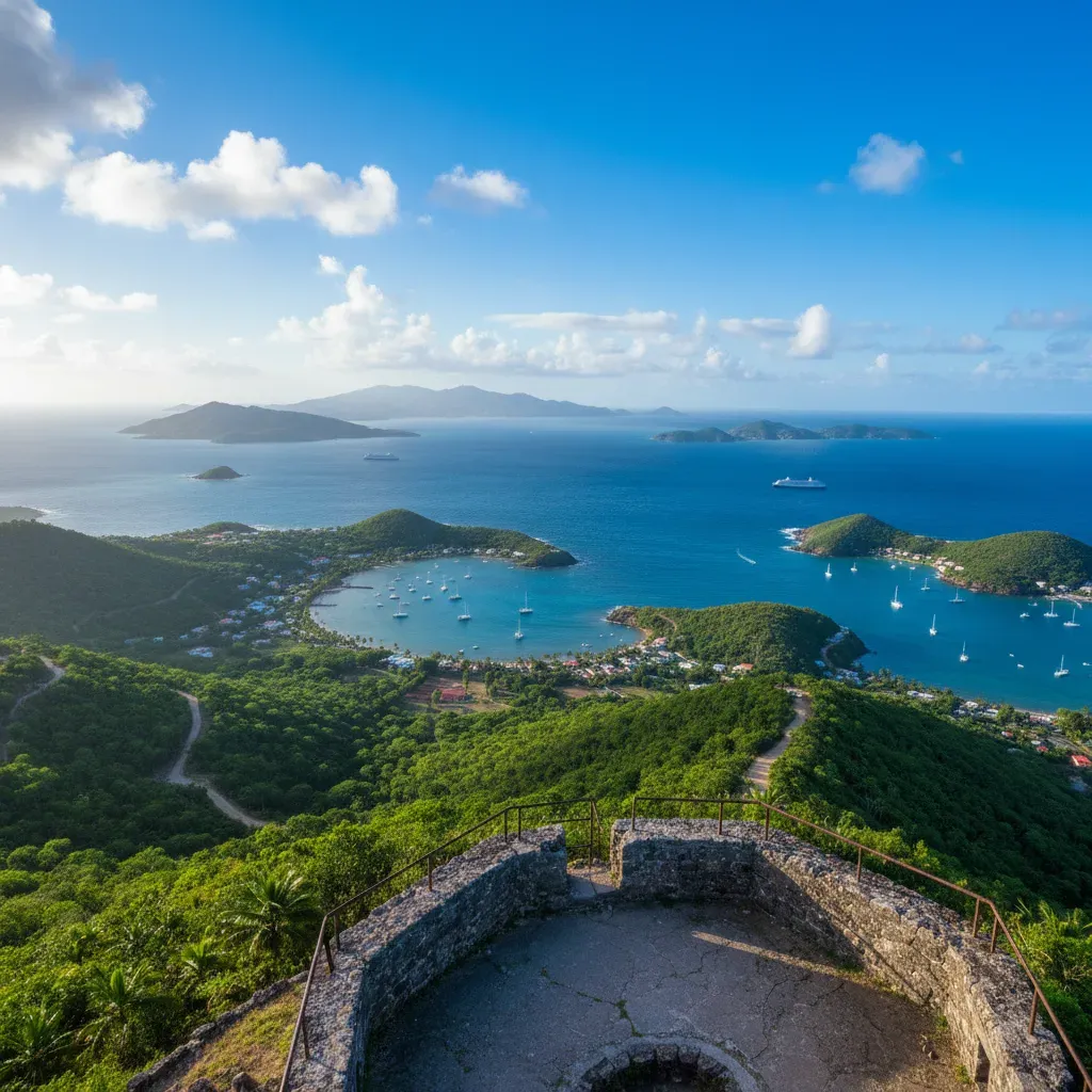 Le Chameau - Viewpoint attraction in the Caribbean