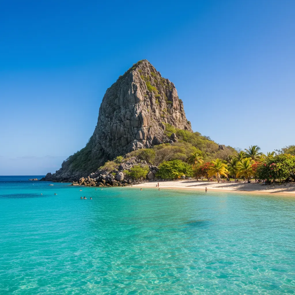 Pain de Sucre - Beach attraction in the Caribbean