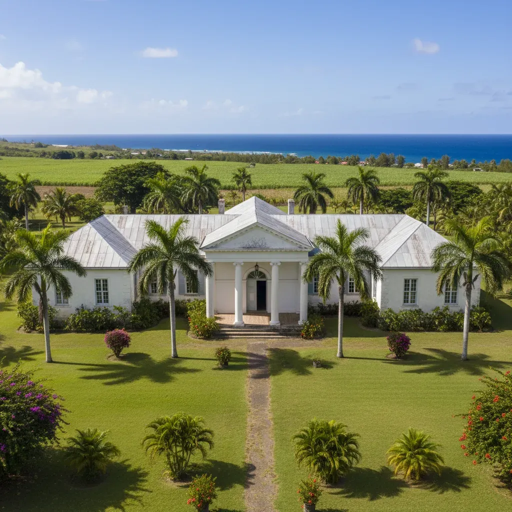 Château Murat - Historical attraction in the Caribbean
