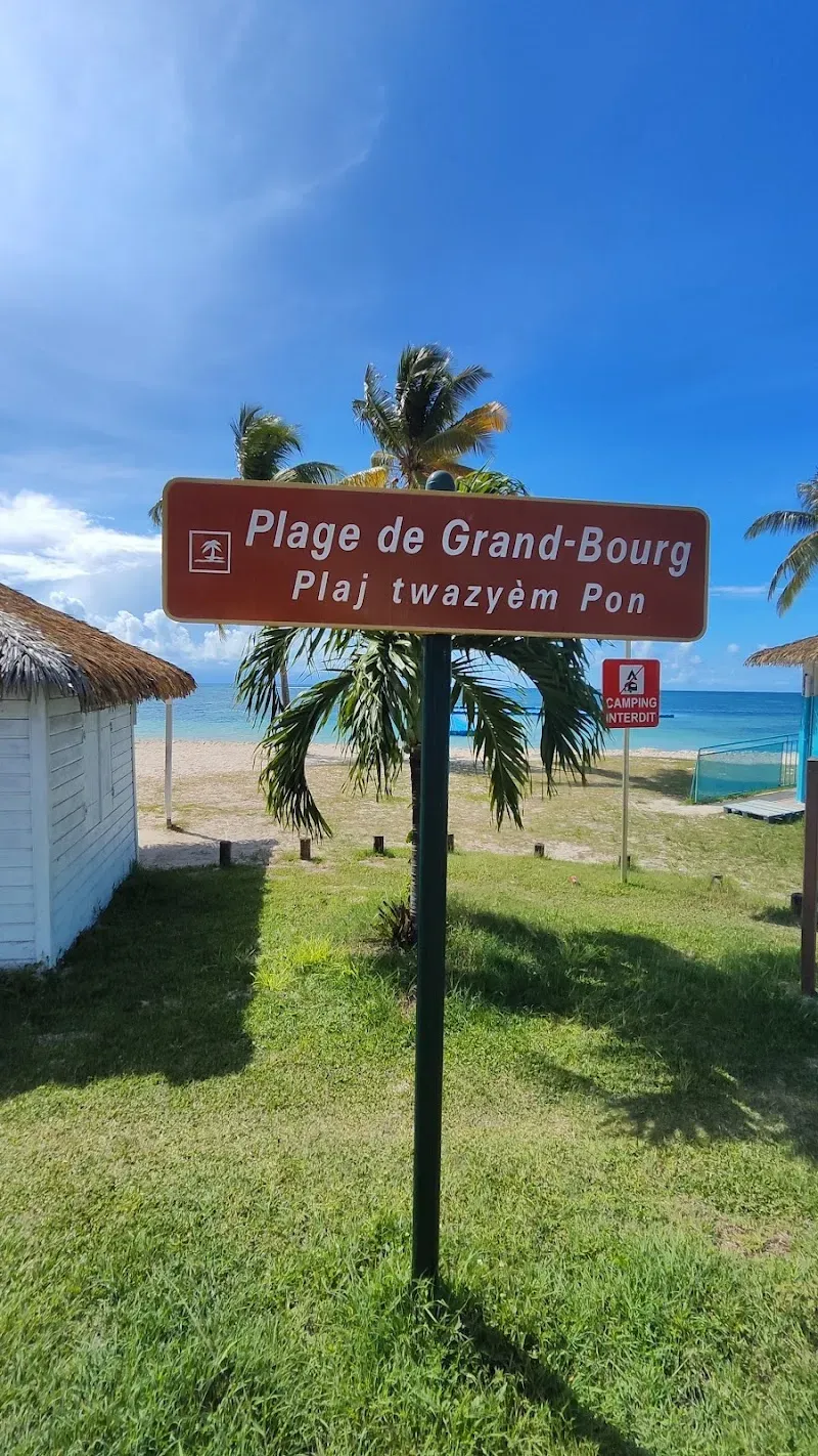 Plage de Grand Bourg - Nature attraction in the Caribbean