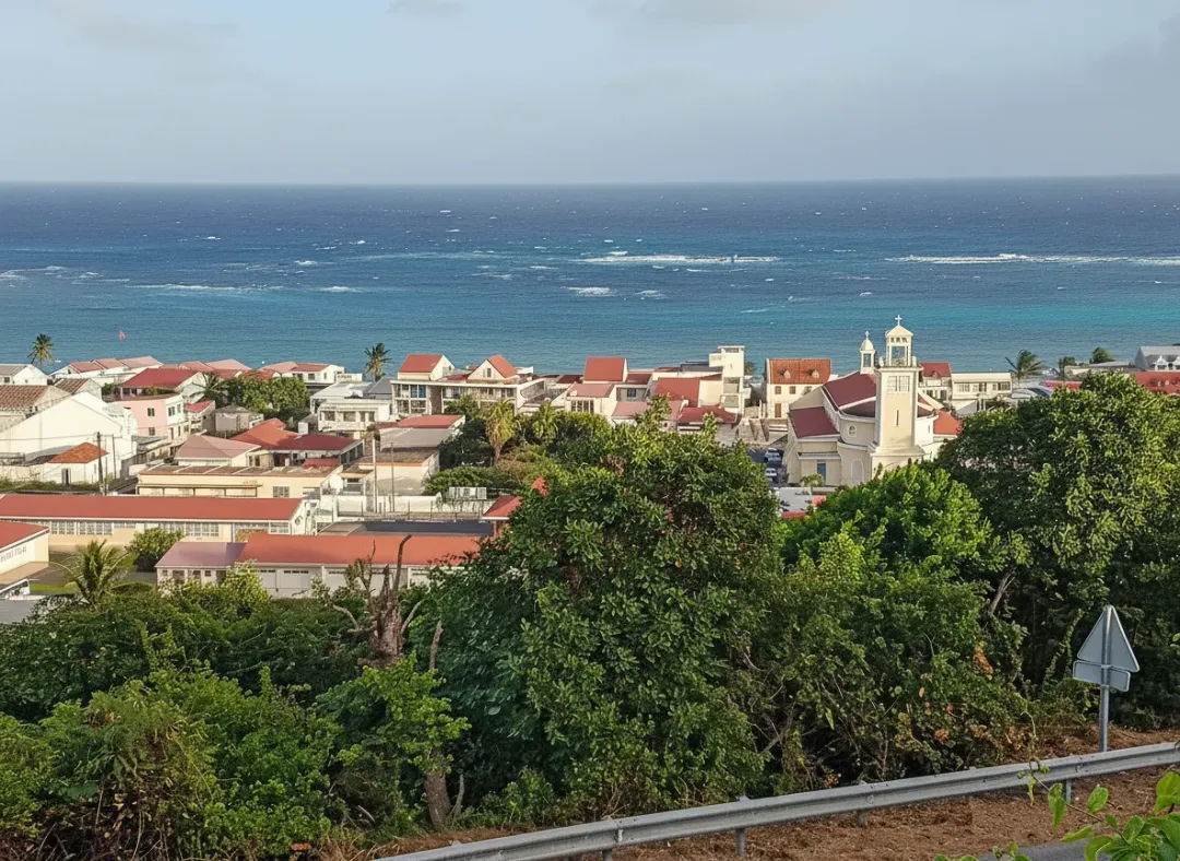 Plage de la Feuillère - Beach attraction in the Caribbean