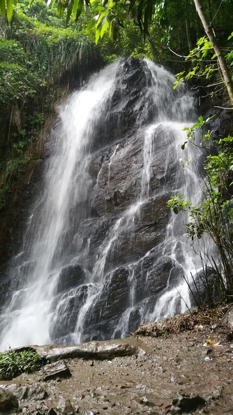 La Soplaera Waterfall - Nature attraction in the Caribbean