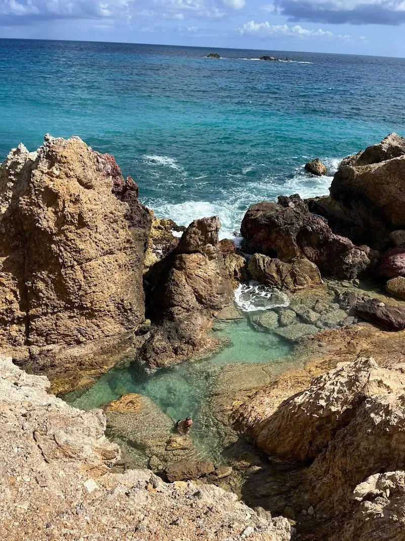 Piscines Naturelles Grand Fond - Nature attraction in the Caribbean