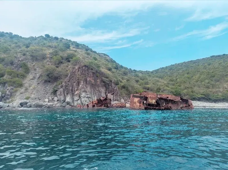 Shipwreck - Nature attraction in the Caribbean
