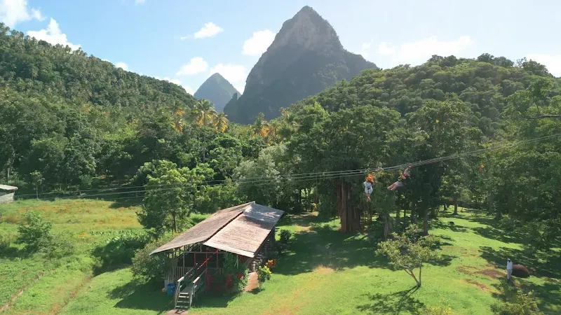 Morne Coubaril Historical Adventure Park - Nature attraction in the Caribbean