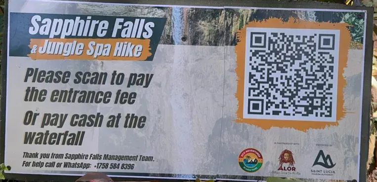 Sapphire Falls & Jungle Spa Hike