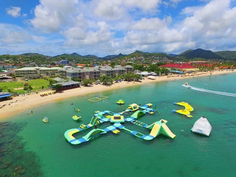 Splash Island Water Park - Cultural attraction in the Caribbean