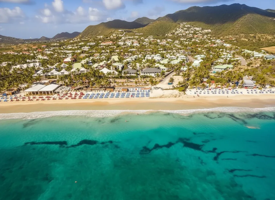 Orient Bay - Beach attraction in the Caribbean