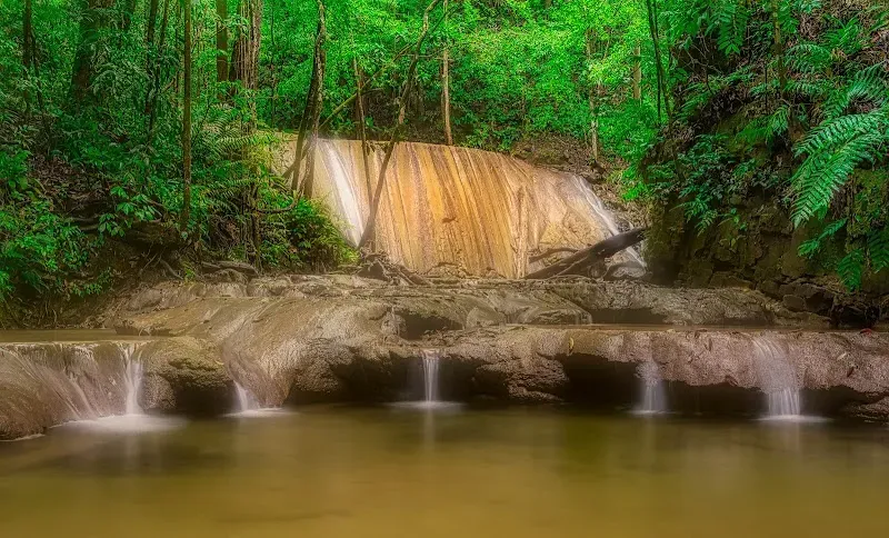 Cumaca Falls (Turure Watersteps) - Nature attraction in the Caribbean