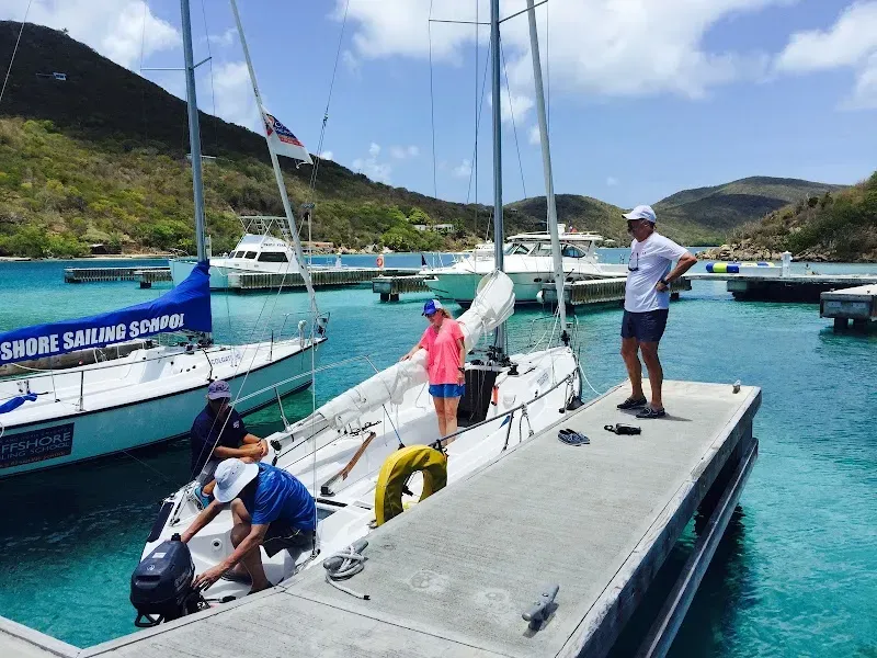 Offshore Sailing School at Scrub Island - Nature attraction in the Caribbean