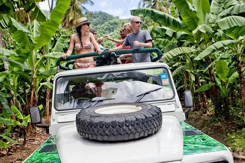 Jeep Excursion to Soufrière Volcano in Saint Lucia