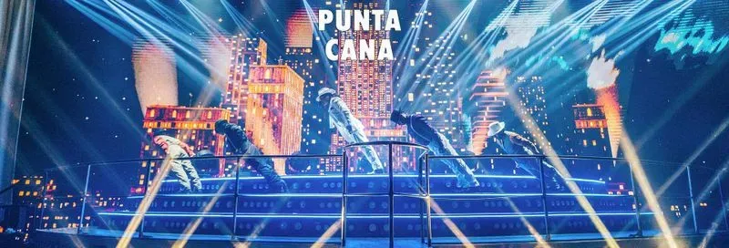 Night at the Coco Bongo nightclub in Punta Cana