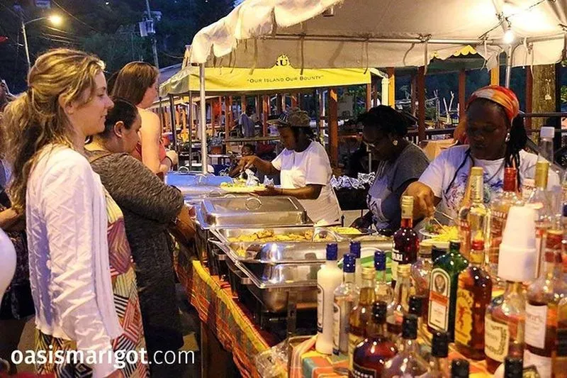 Friday Night Street Party Tour in Saint Lucia