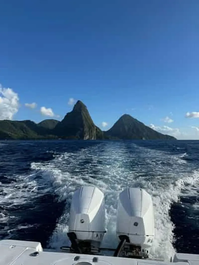 Saint Lucia Caribbean: Sea and Land Excursion