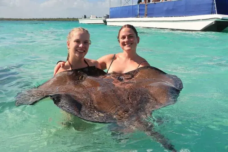 St. John's: Stingray City, Swim with Rays, and Long Bay