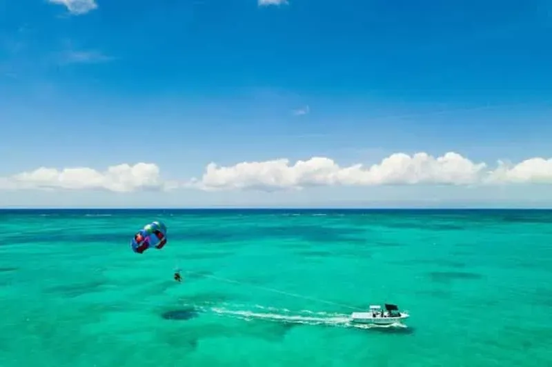 Grace Bay: Parasailing Adventure over Grace Bay