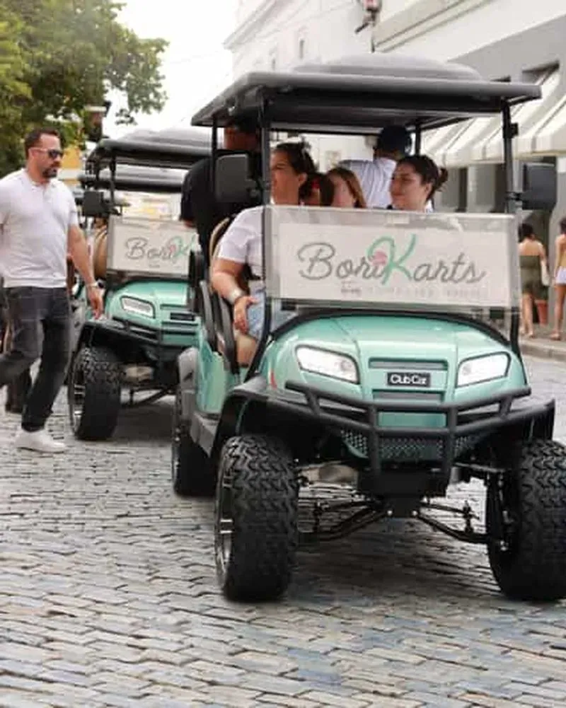 Discover Old San Juan by golf cart