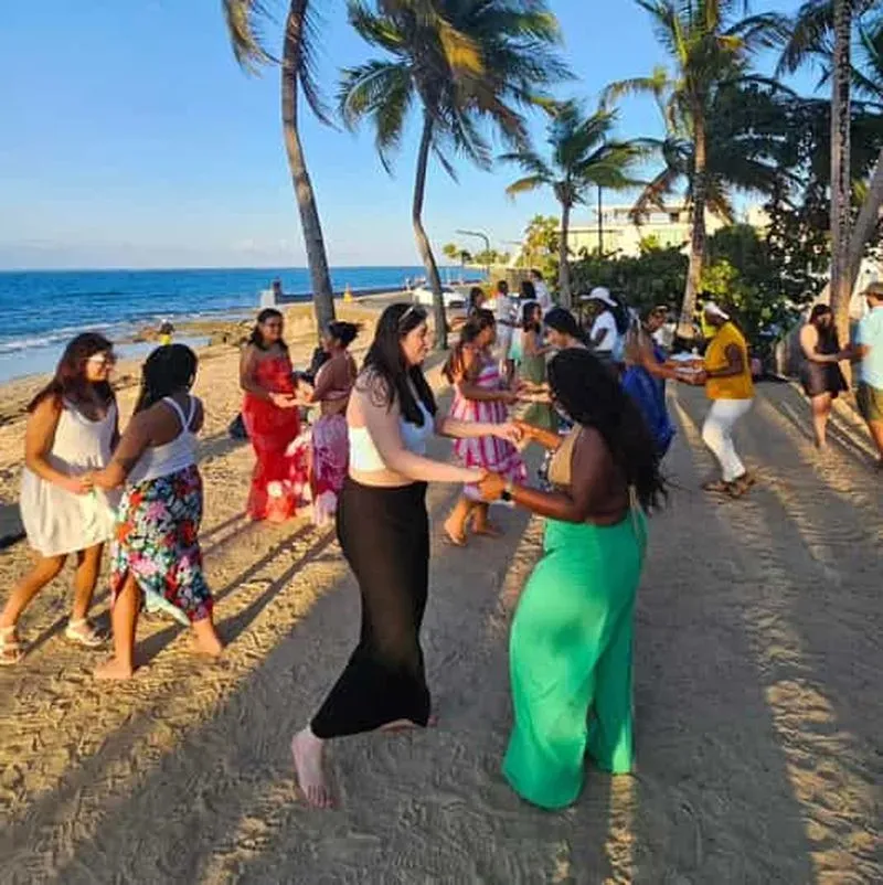 San Juan: Sunset Salsa Class on the Beach