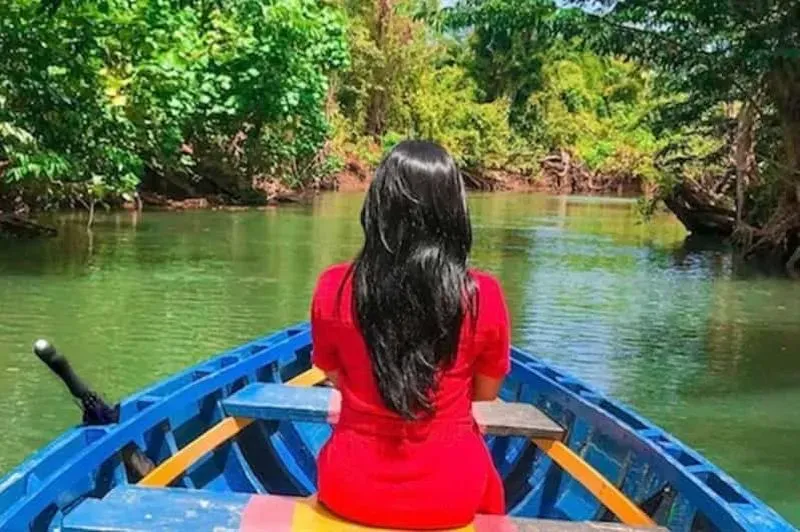 Dominica: Indian River Discovery and Beach Stop