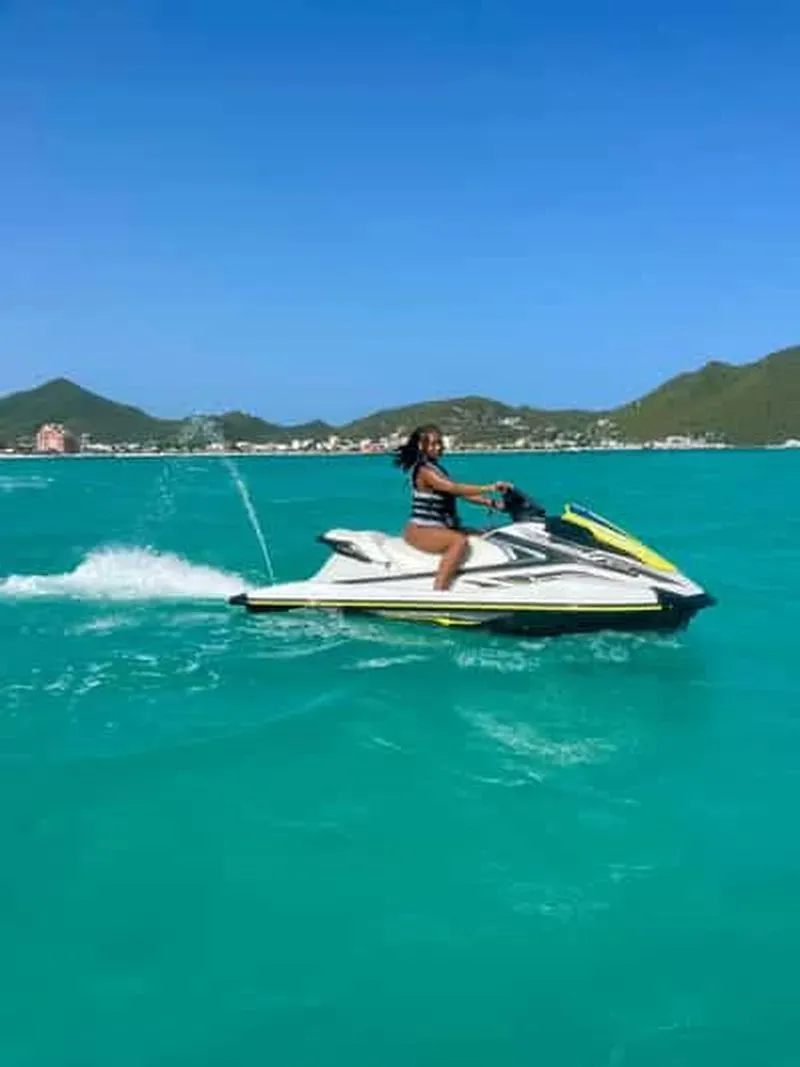 St. Maarten: Jet Ski Rental at Great Bay