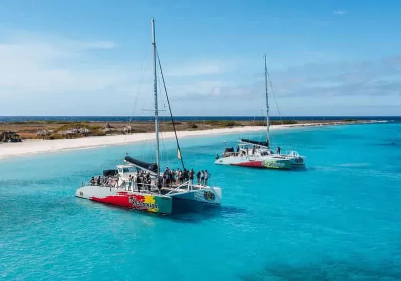 Curaçao: Catamaran Excursion to Klein Curaçao with Snorkeling