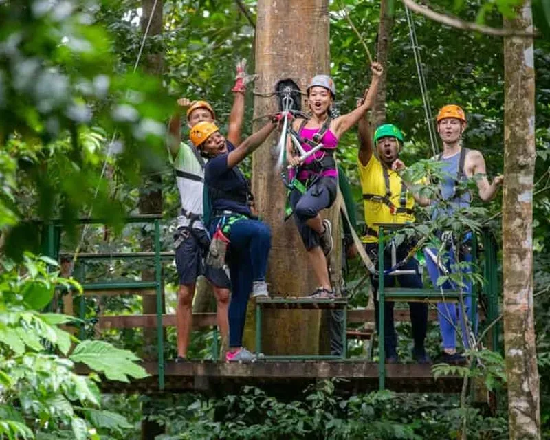 Castries, Saint Lucia - Adrenaline Zip Line