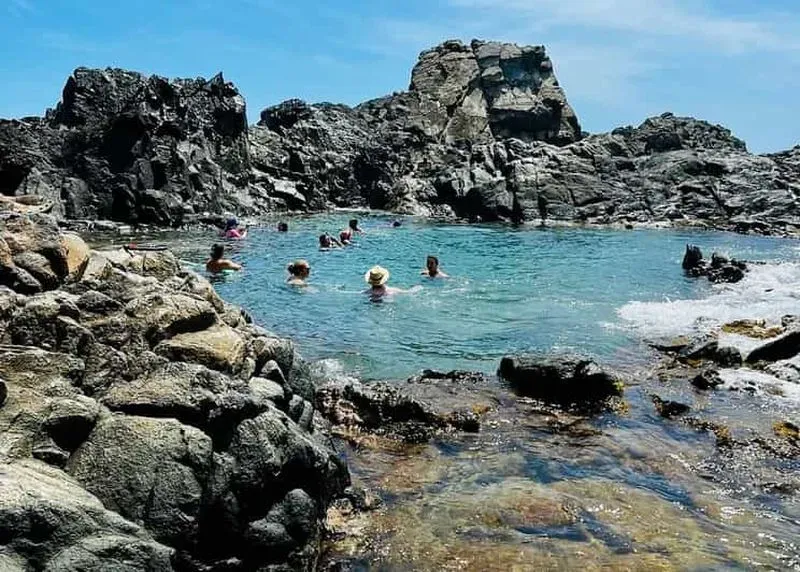 Aruba: Horseback Riding to the Natural Pool at Rancho Loco in Arikok National Park