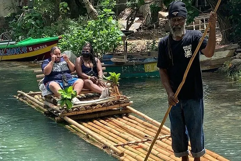 Bamboo Raft Rafting Experience in Ocho Rios
