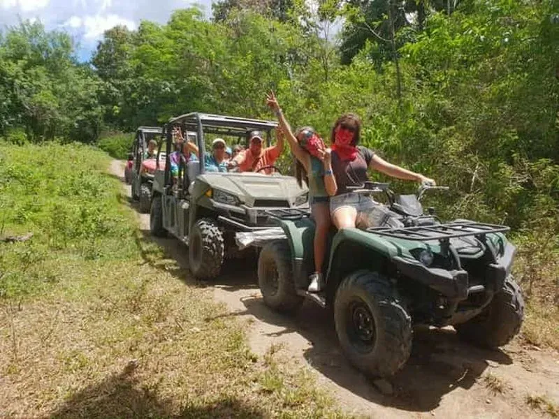 St. Kitts: Jungle Bikes Private ATV tour