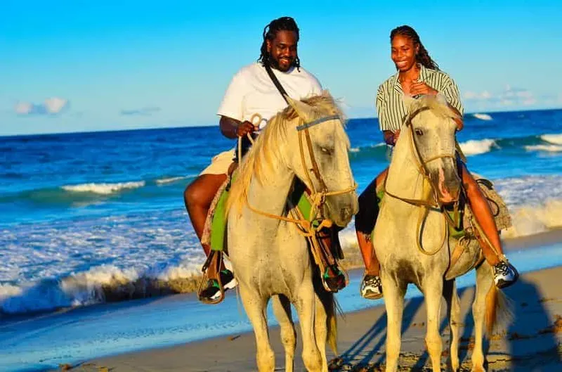 Punta Cana: Horseback riding with sunset on Macao Beach