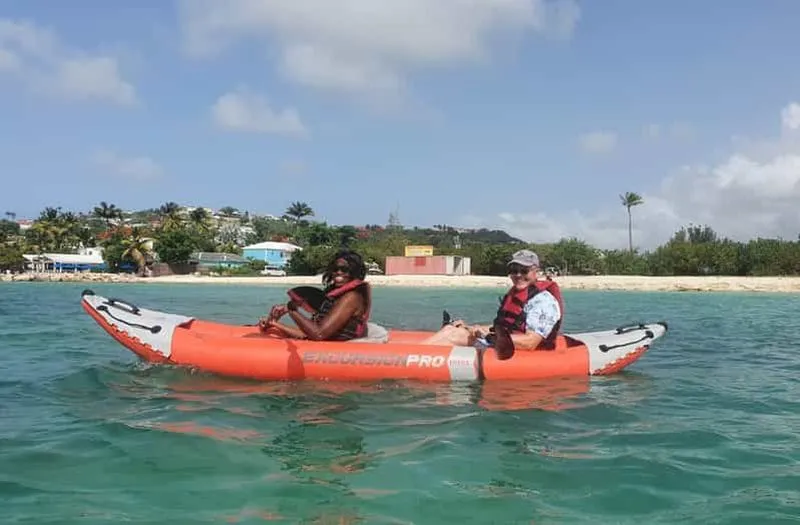 All-in-one day at Ffryes Beach with swimming and lunch excursion - experience in Saint John's, Antigua and Barbuda