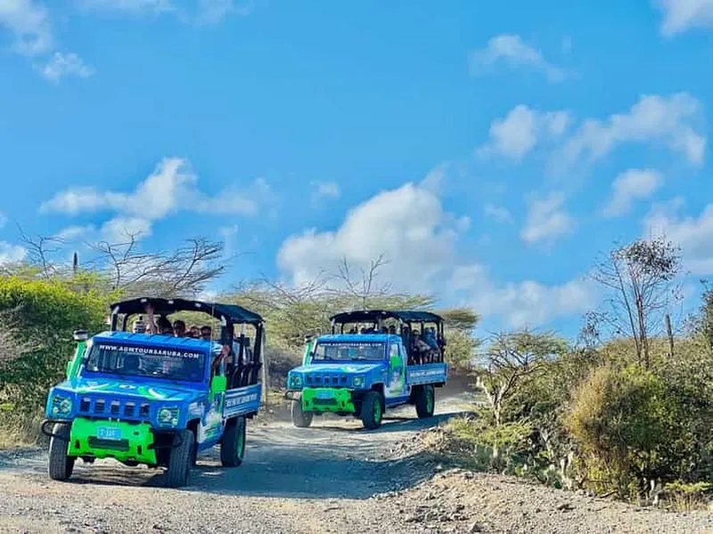 Aruba: Natural Pool, Caves, and Jeep Adventure on Baby Beach - experience in Aruba
