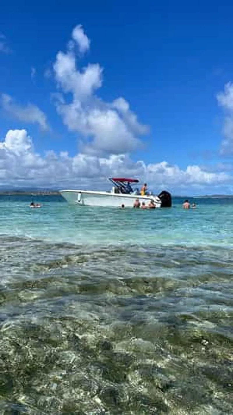 Boat excursion to Josephine's Bath and the François Islets & Ilet Chancel