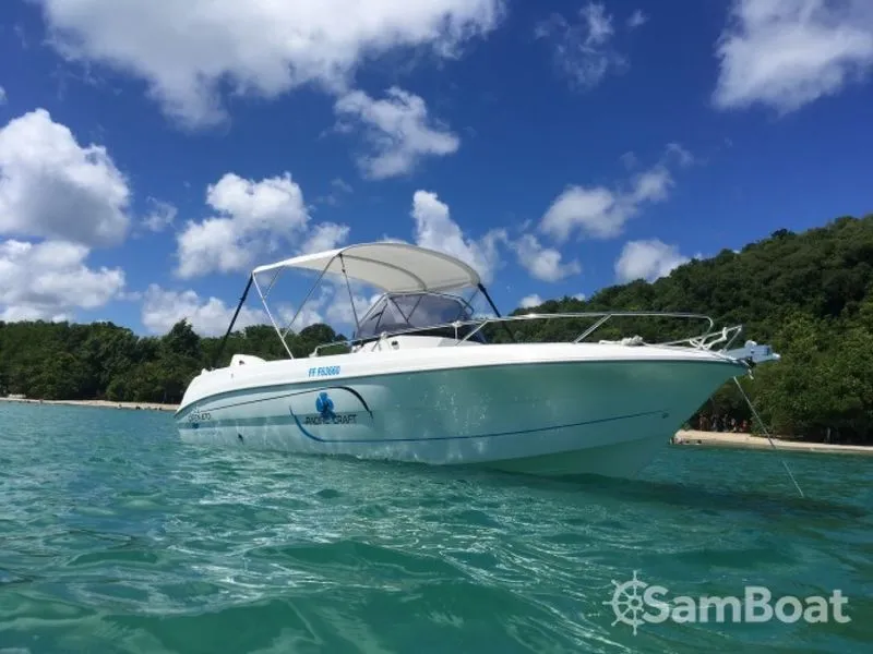 Boat rental - Pacific Craft 670 Open (Motorboat)